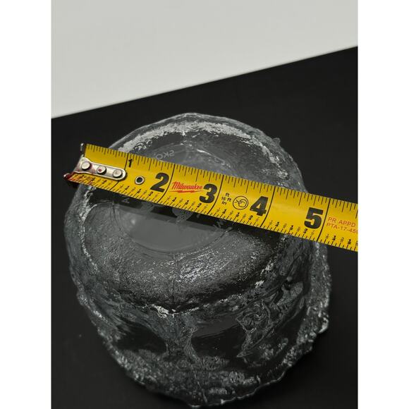 Vtg Kosta Boda Bowl Swedish Glass stamped Rhapsody couples Art 1980 Kjell Engman - Picture 5 of 13